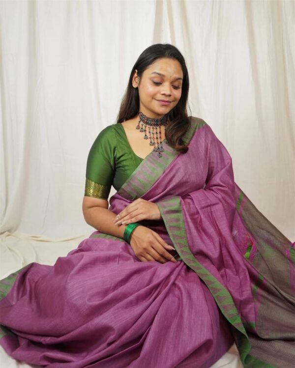 Exquisite Kota Silk Saree – A Blend of Tradition & Grace - Image 6