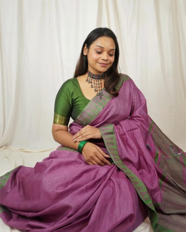 Exquisite Kota Silk Saree – A Blend of Tradition & Grace - Image 2
