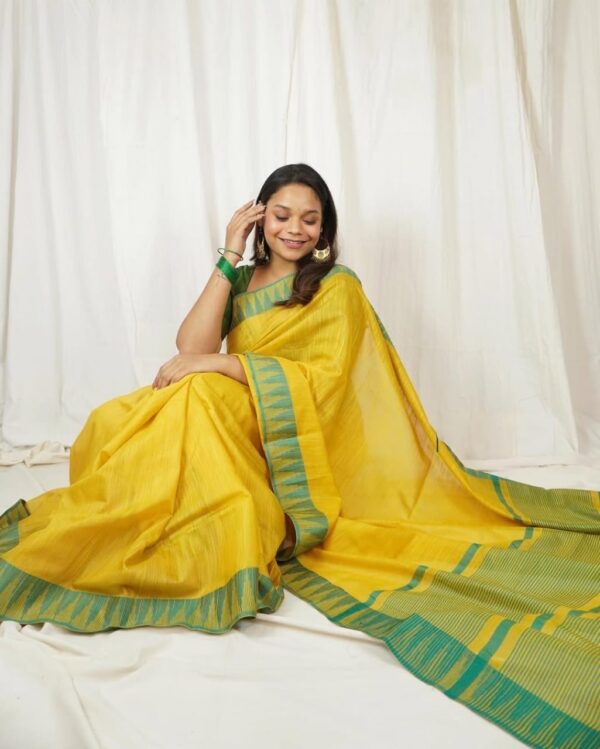Exquisite Kota Silk Saree – A Blend of Tradition & Grace - Image 3