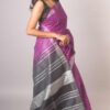 Elegant Slub Linen Saree – Effortless Grace for Every Occasion - Image 5