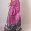 Elegant Slub Linen Saree – Effortless Grace for Every Occasion - Image 4