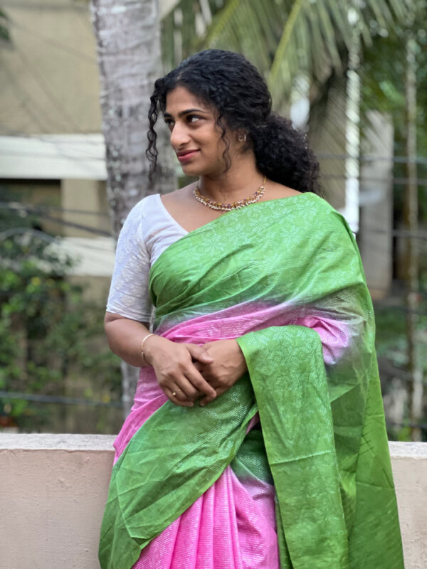 Elegant Katan Silk Saree – Timeless Beauty in Every Thread
