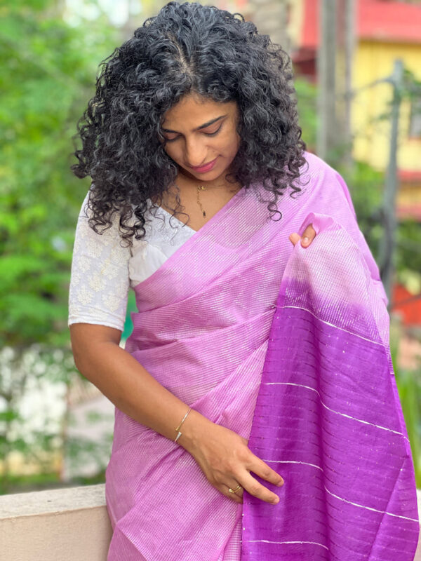 Elegant Katan Silk Saree – Timeless Beauty in Every Thread
