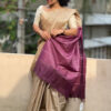 Elegant Katan Silk Saree – Timeless Beauty in Every Thread - Image 3