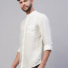 Timeless Elegance: Handloom Made Cotton Khadi Shirt - Image 4