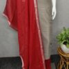 Elegant Khadi Linen Dupatta Dress Material – A Fusion of Tradition and Comfort - Image 3