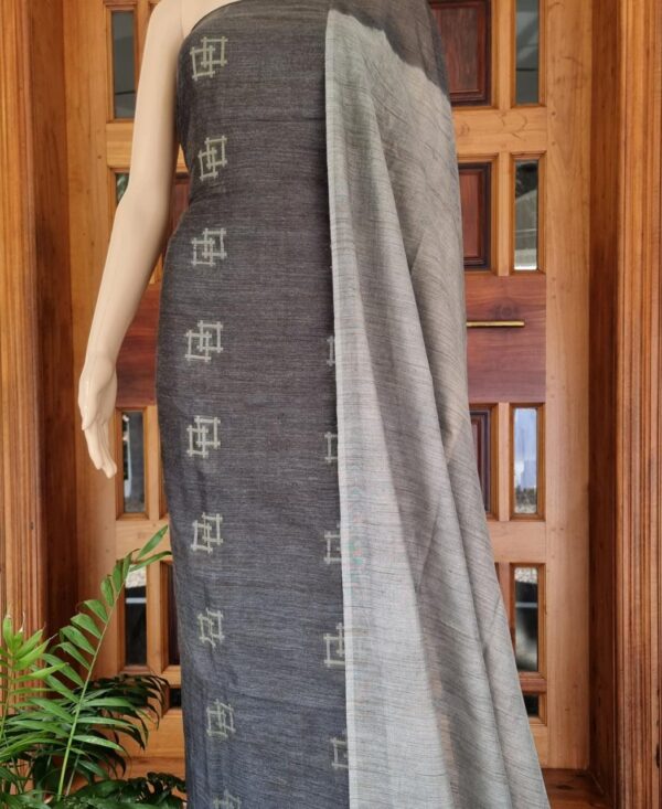 Elegant Banswada Silk (Bamboo Silk) Weaving Work Dress Material – Traditional Craft with Modern Flair
