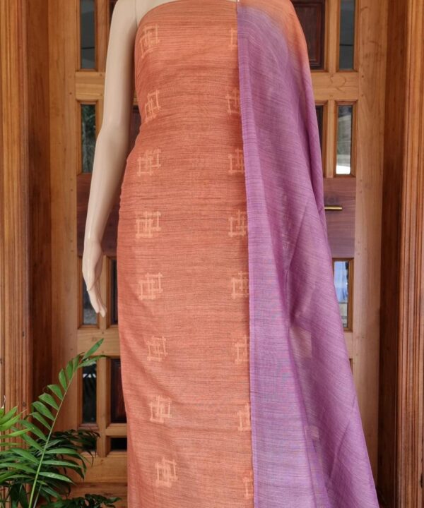Elegant Banswada Silk (Bamboo Silk) Weaving Work Dress Material – Traditional Craft with Modern Flair