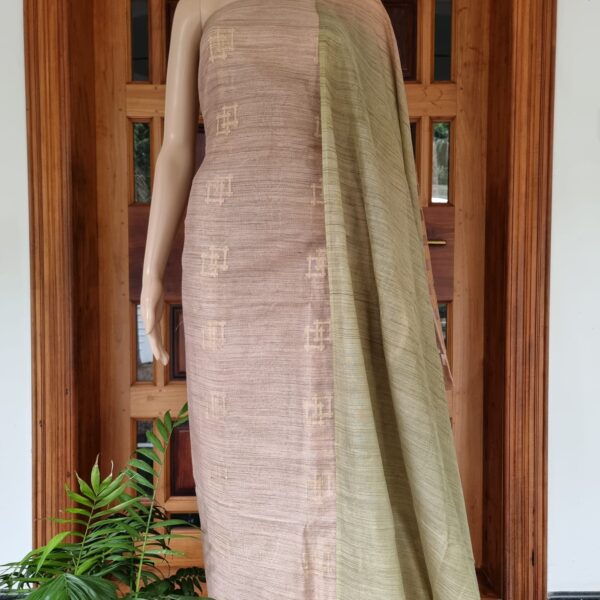 Elegant Banswada Silk (Bamboo Silk) Weaving Work Dress Material – Traditional Craft with Modern Flair
