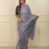 Full Body Handwoven Handloom Katan Silk Saree – A Masterpiece of Craftsmanship and Elegance - Image 3