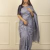 Full Body Handwoven Handloom Katan Silk Saree – A Masterpiece of Craftsmanship and Elegance - Image 4