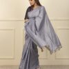 Full Body Handwoven Handloom Katan Silk Saree – A Masterpiece of Craftsmanship and Elegance - Image 6