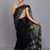Premium Semi Tassar Silk Saree with Handwoven Work – A Fusion of Elegance and Artistry - Image 6