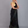 Premium Semi Tassar Silk Saree with Handwoven Work – A Fusion of Elegance and Artistry - Image 8